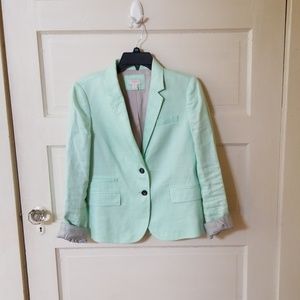 Mint J. Crew Blazer